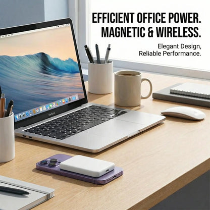 10000Mah Magnetic Power Bank for Iphone 12–17 Series, Works Best with Mag/Safe Case or No Case, Portable Wireless Charger Fathersdaygift