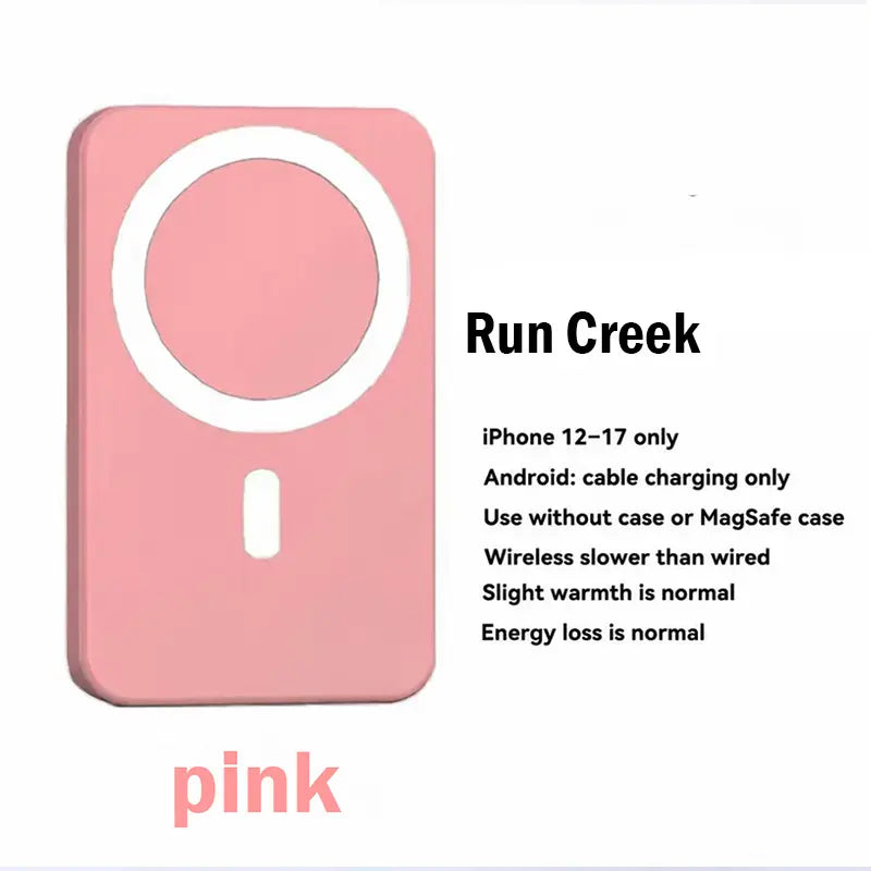 10000Mah Magnetic Power Bank for Iphone 12–17 Series, Works Best with Mag/Safe Case or No Case, Portable Wireless Charger Fathersdaygift