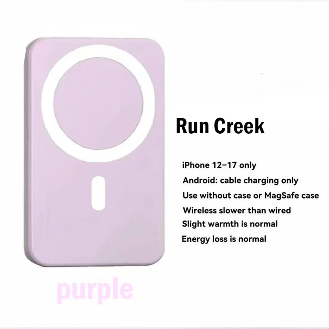 10000Mah Magnetic Power Bank for Iphone 12–17 Series, Works Best with Mag/Safe Case or No Case, Portable Wireless Charger Fathersdaygift