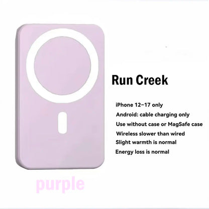 10000Mah Magnetic Power Bank for Iphone 12–17 Series, Works Best with Mag/Safe Case or No Case, Portable Wireless Charger Fathersdaygift